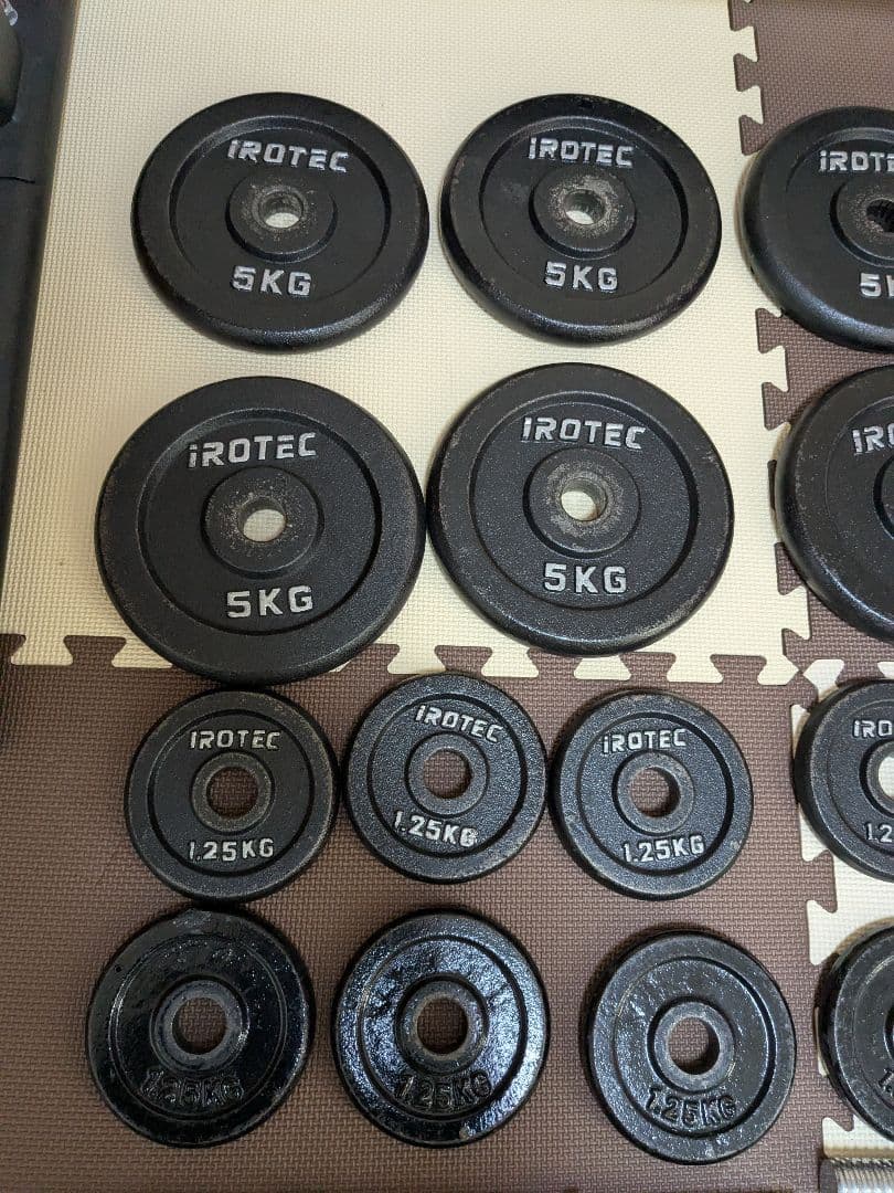 引取のみ！ダンベルプレートセット 22枚