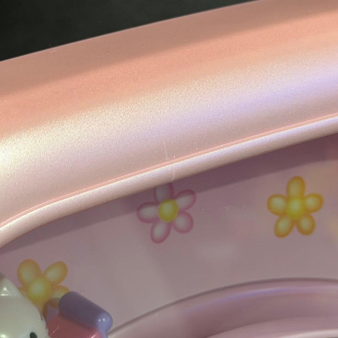 箱付き美品‼︎ 廃盤品‼︎ ハローキティM766 4MH766-013 リズム時計