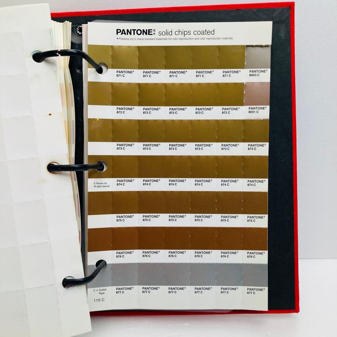 PANTONE solid chips 　コート／アンコート　7000番あり