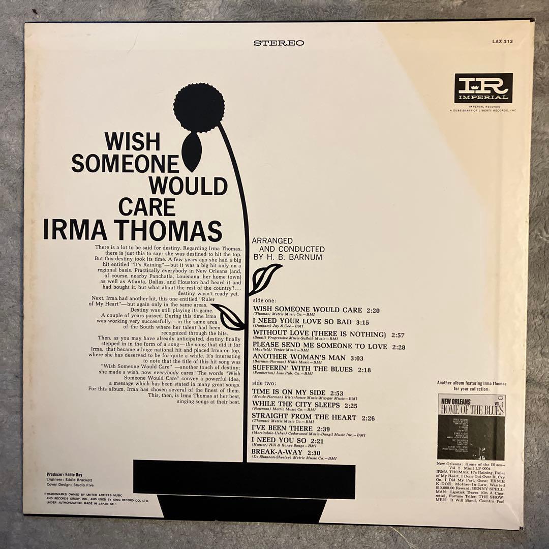 irma thomas アーマ・トーマス　wish gomeone would