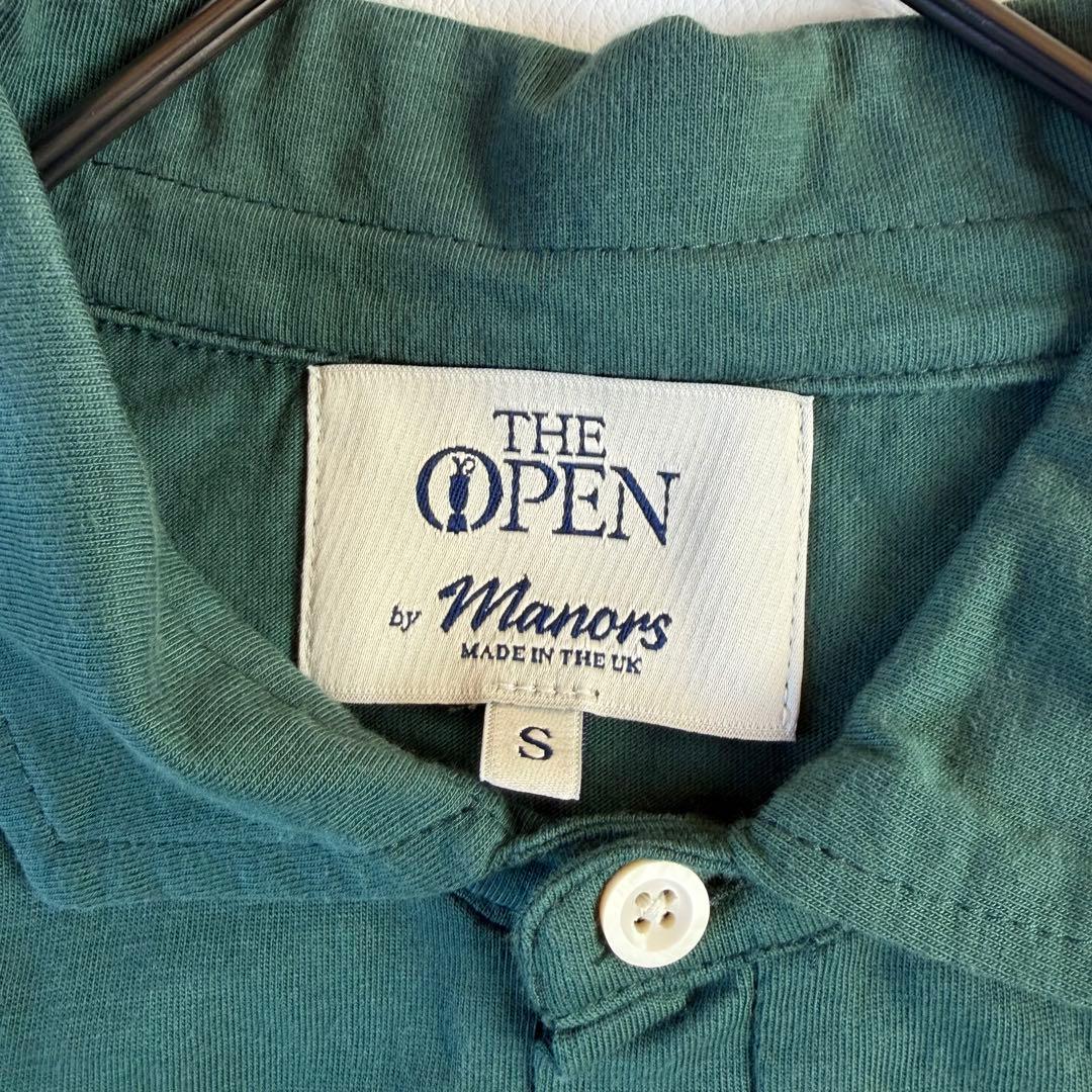 【希少・英国製】Manors × The Open ポロシャツ 全英オープン
