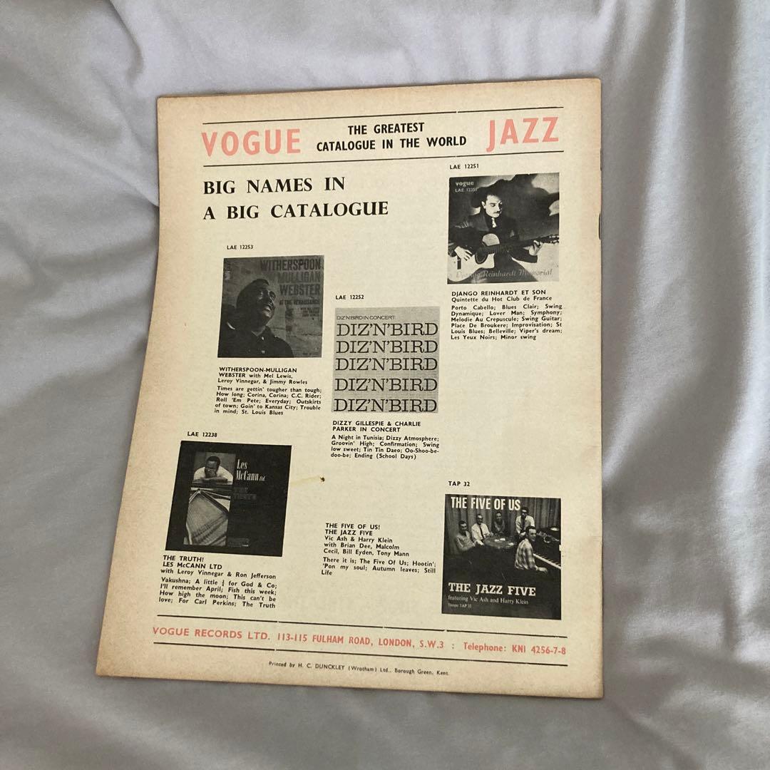 ジャズジャーナル　1961年