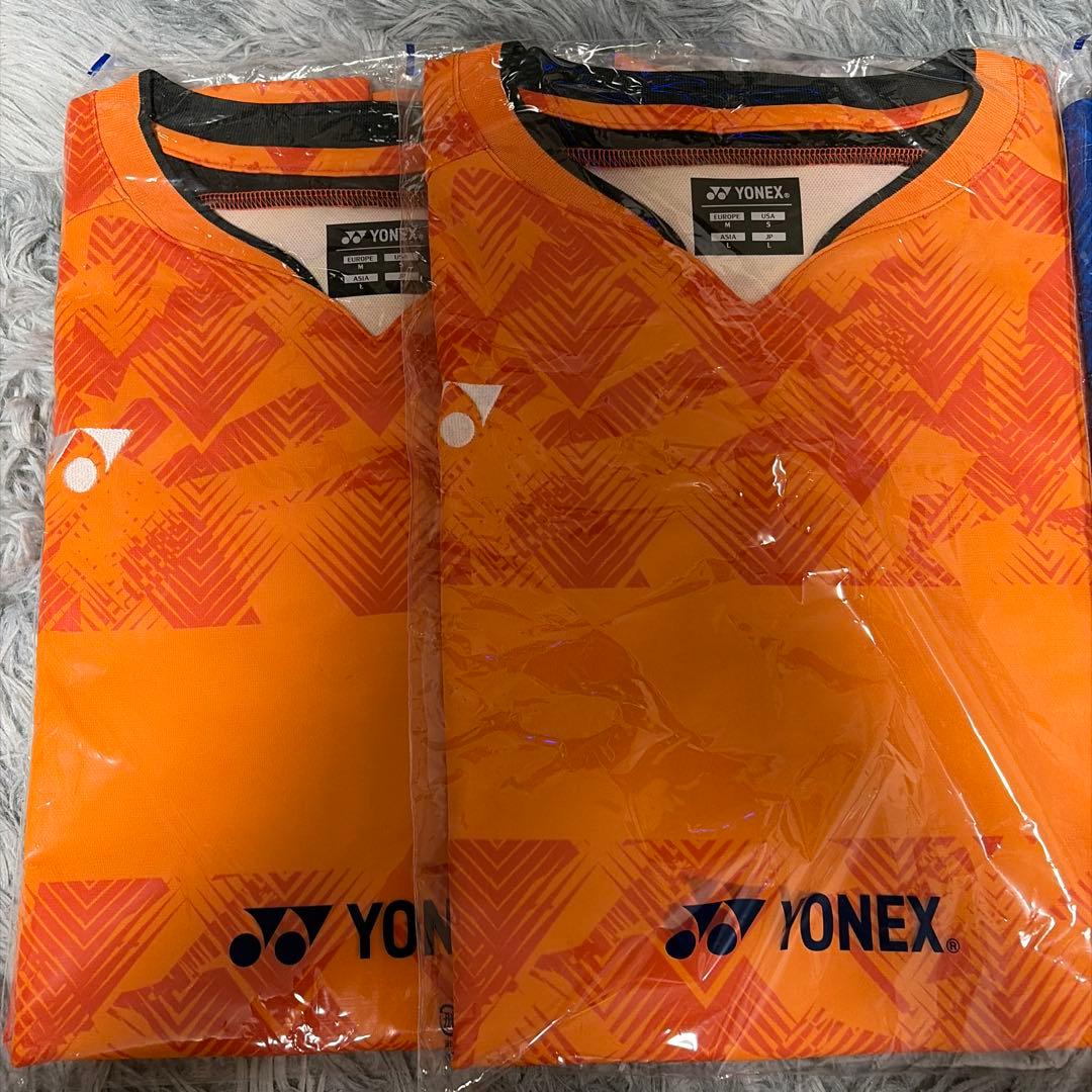 YONEX バドミントン Vネックシャツ 4枚セット