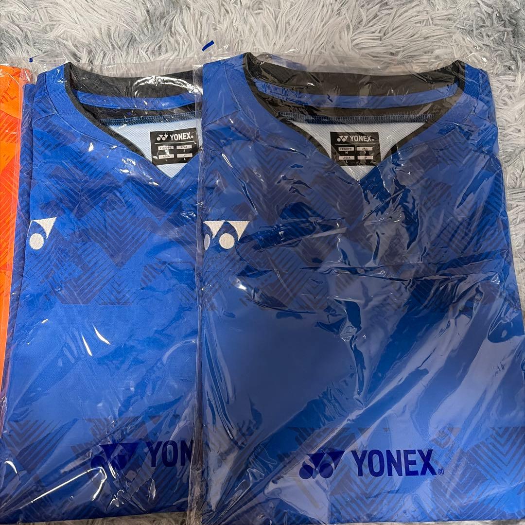 YONEX バドミントン Vネックシャツ 4枚セット