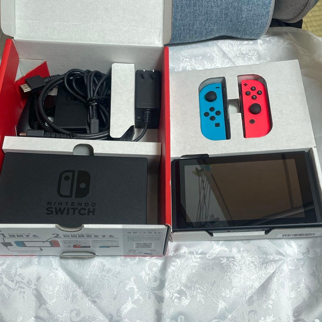 【美品】2023年製 Nintendo Switch 本体 バッテリー拡張モデル