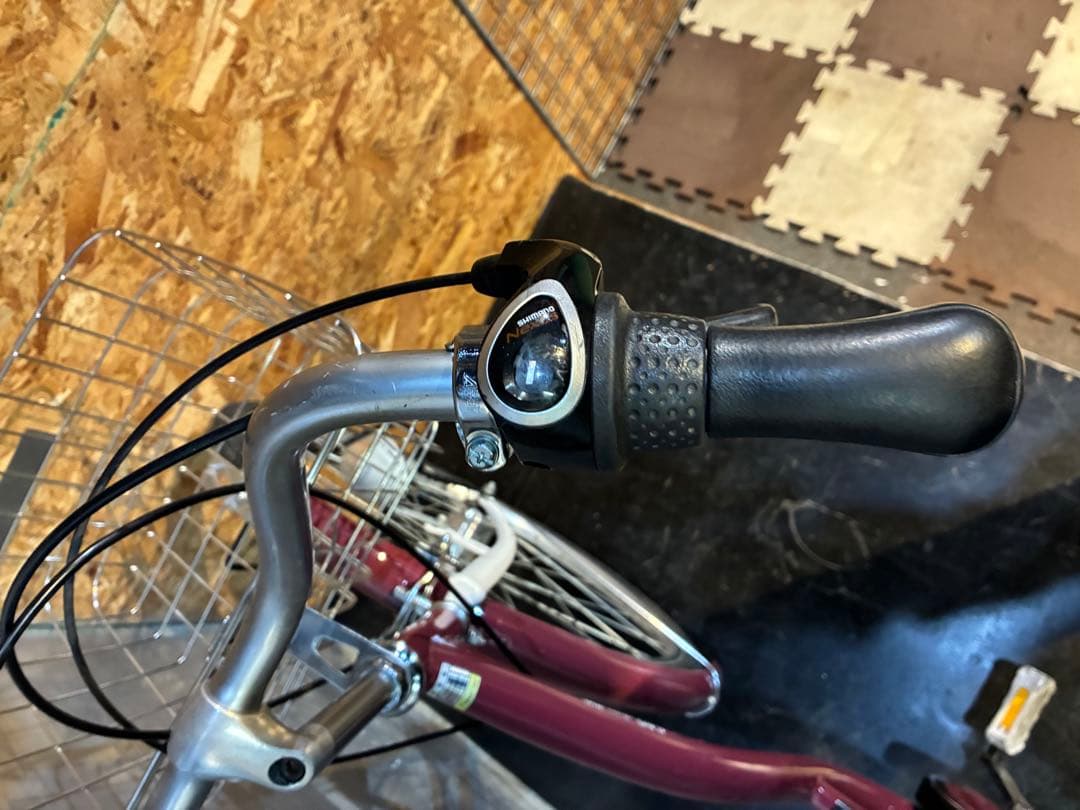 K12【大阪堺市/引取】中古自転車 26インチ 内装3段変速 オートライト付き