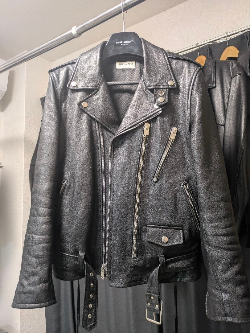 saint laurent　サンローラン　L17 ダブルライダースジャケット