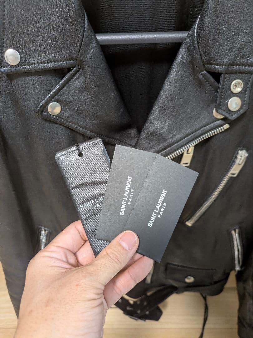 saint laurent　サンローラン　L17 ダブルライダースジャケット