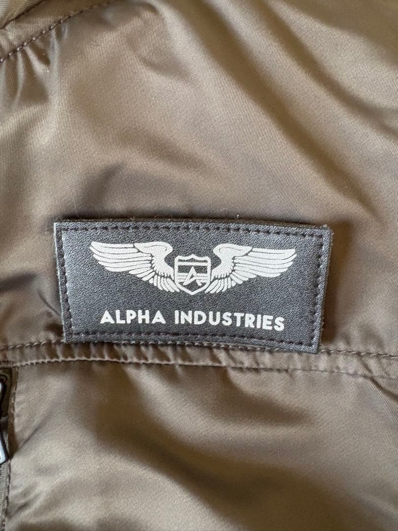ALPHA INDUSTRIES フード付きジャケット L