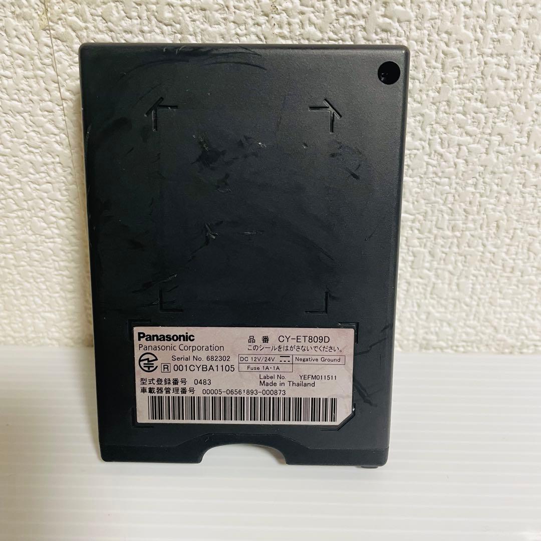 パナソニックアンテナ一体型　ETC 車載器 CY-ET809D シガー 軽自動車