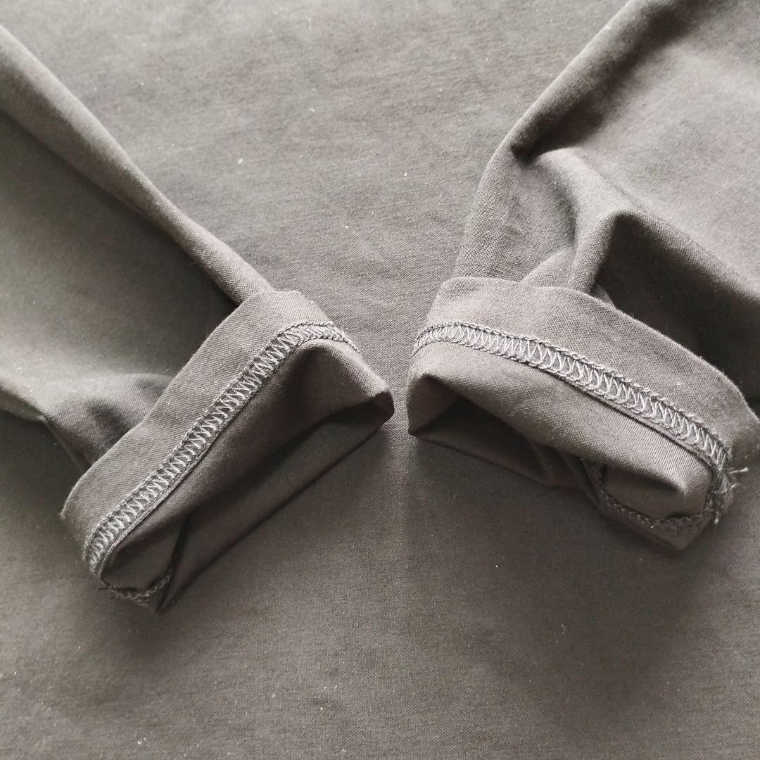 MARK&LONA ハーフジップ バックデザインシャツ XL　大きいサイズ　黒