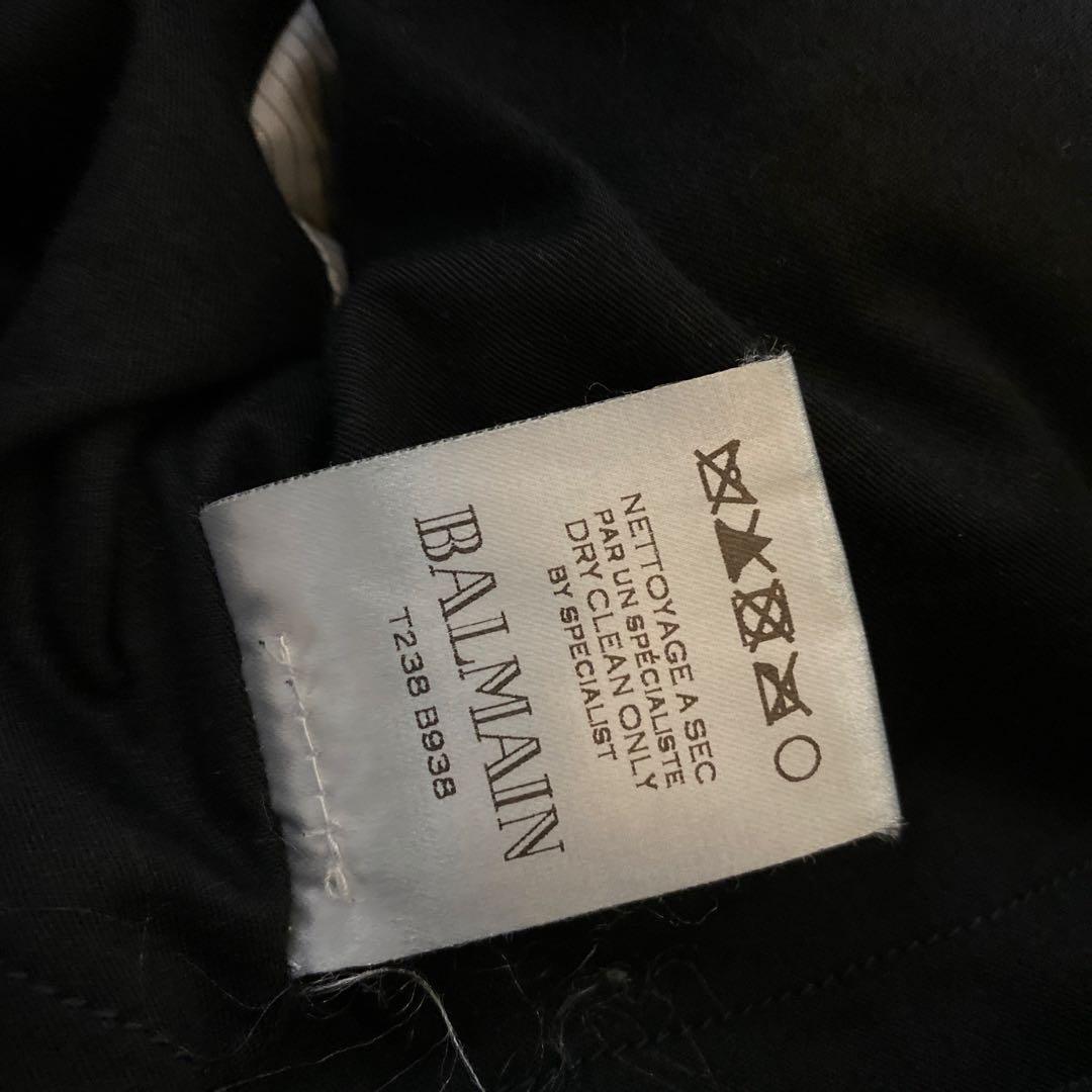 バルマン サファリジャケット　レザー