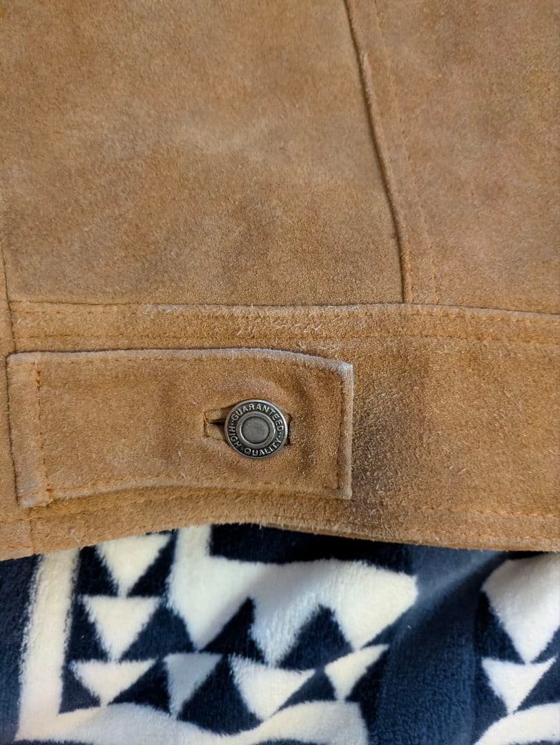 d*i様 leather　JACKET -SUEDE- MUSTARD Lサイズ