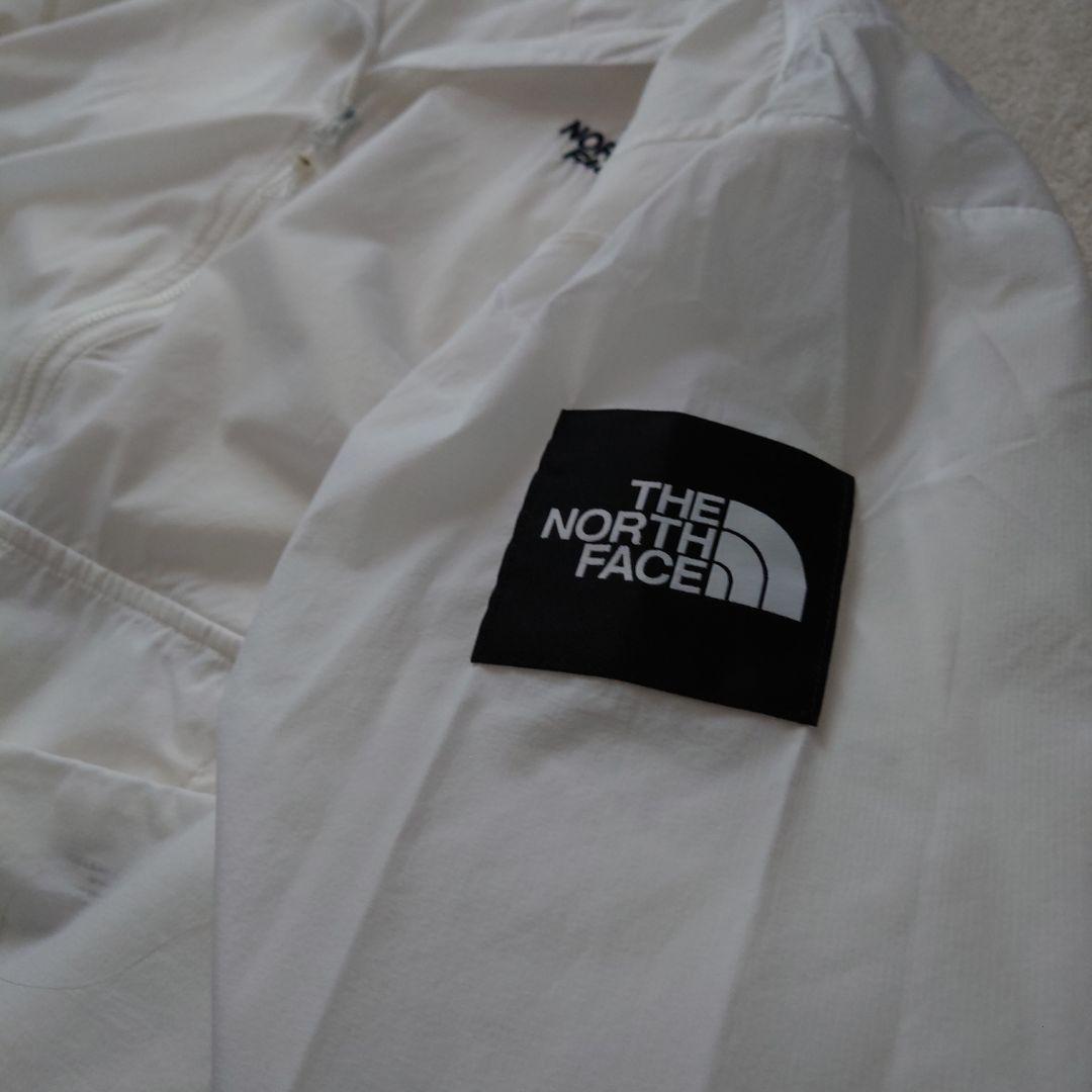 新品☆THE NORTH FACE ホワイト ナイロンジャケットＬ軽量