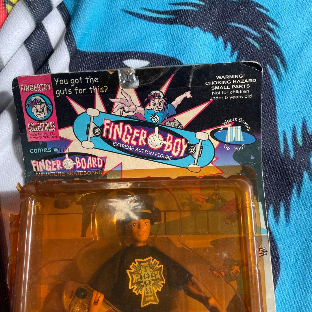 ドッグタウン激レアFINGER & BOY スケーターアクションフィギュア