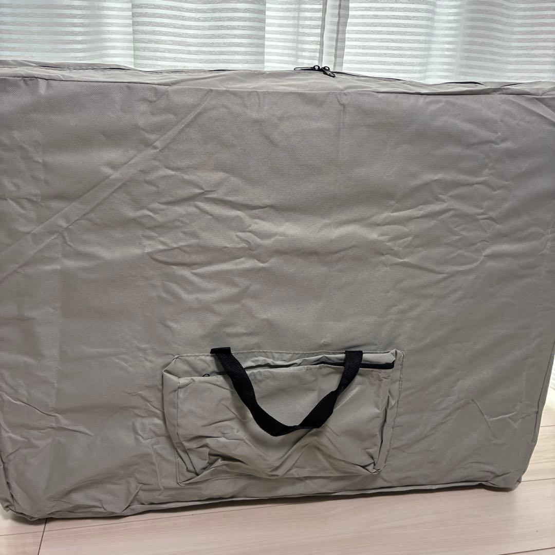 seven beauty 美品♪簡易ベッド ベージュ エステ　折りたたみベッド