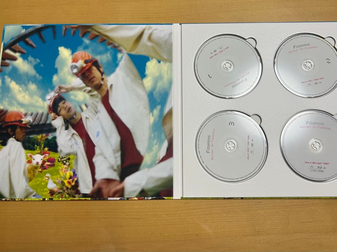 FISHMANS 4枚組CD History of Fishmans