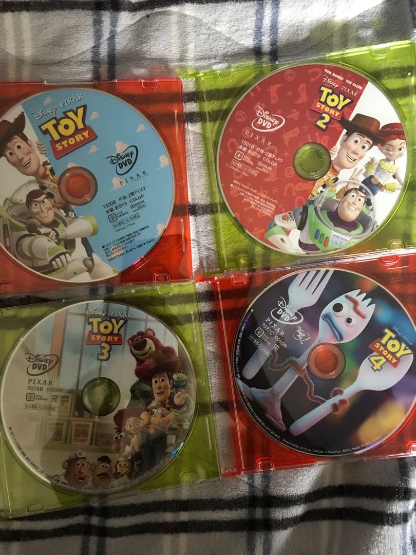 【美品】トイストーリー　4作品　MovieNEX 　DVDのみ