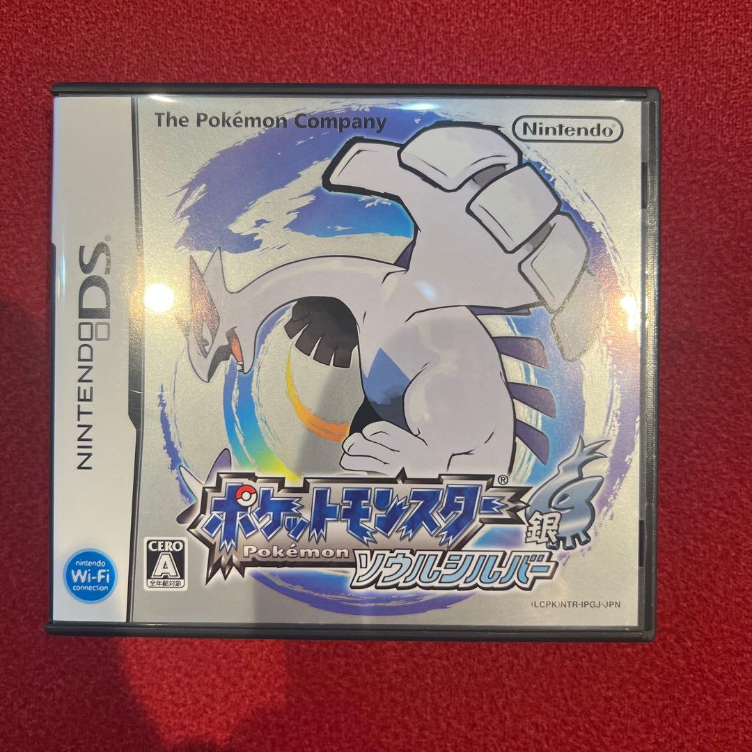 ✨極美品✨ポケットモンスターソールシルバー ポケウォーカー付　完品　任天堂DS