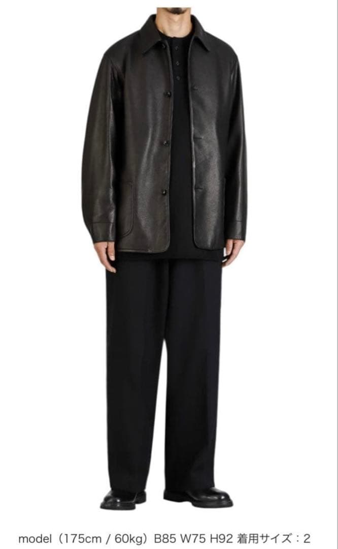 T*s様 新品未使用blurhmsSteerLeatherCoverallサイズ