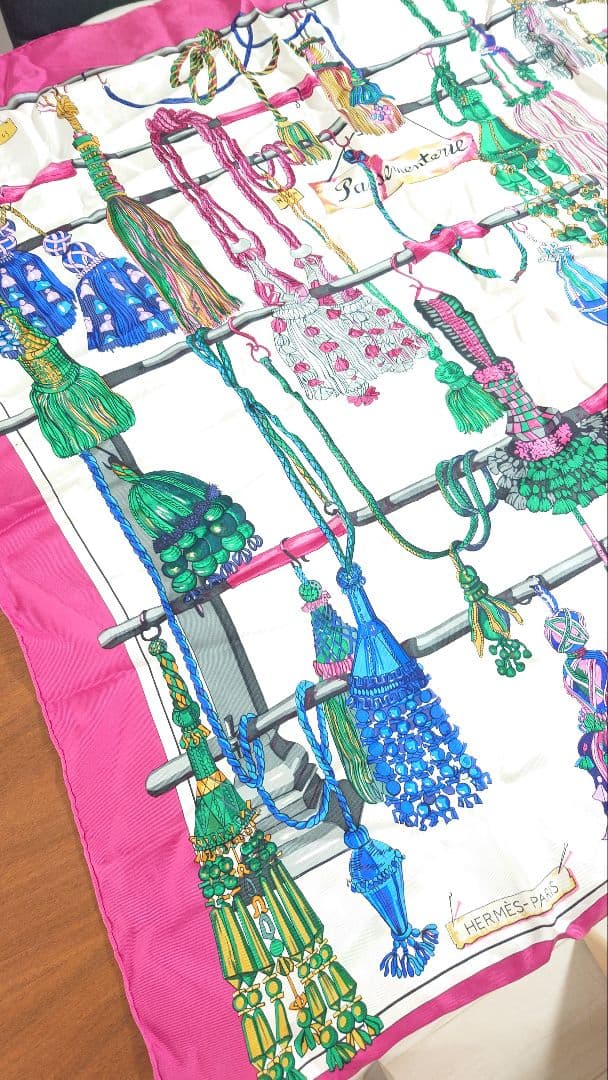 Hermès スカーフ　passementerie 大判