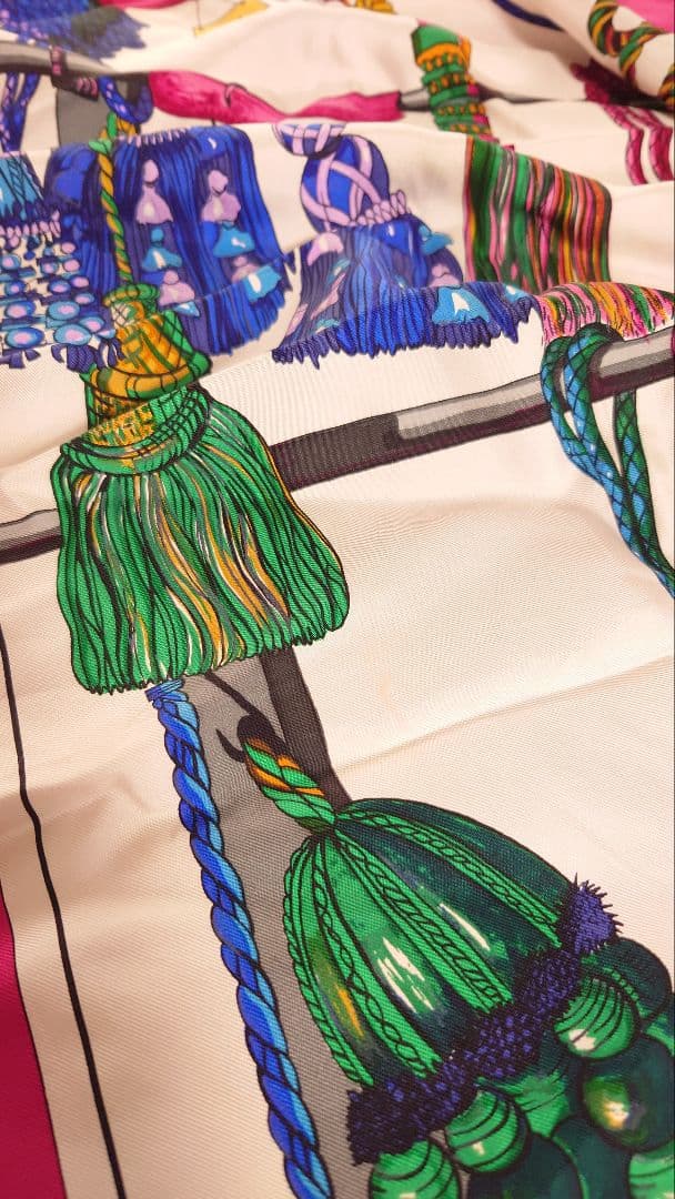 Hermès スカーフ　passementerie 大判