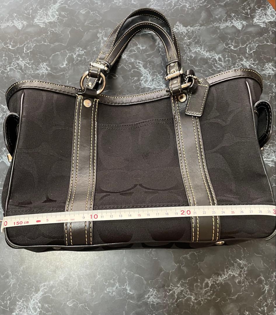 COACH ブラック トートバッグ 保存袋付き