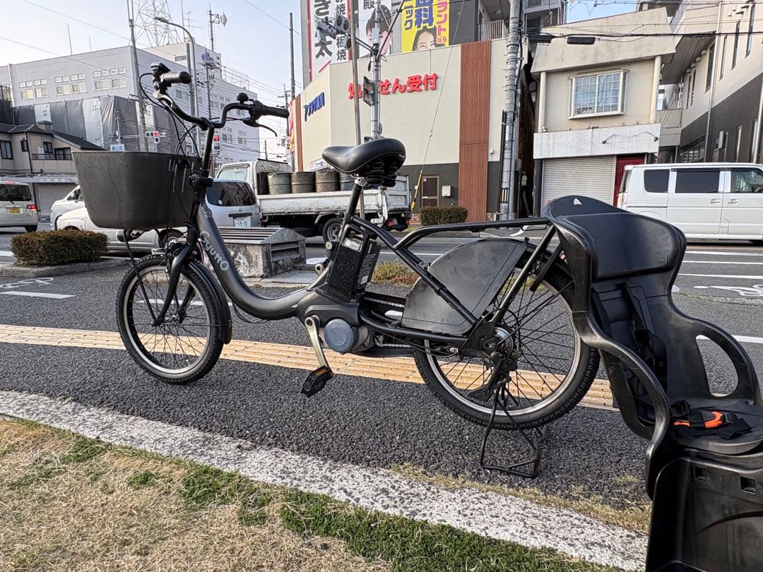 031 中古Panasonic gyutto電動アシスト自転車　16Ah 大阪