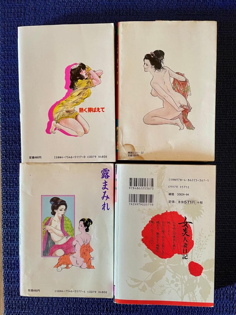 値下げ！【激安】ケン月影 女犯坊みだれ旅他 全7巻まとめセット B6判