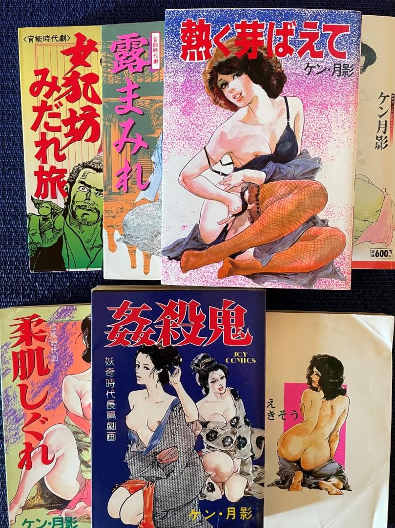 値下げ！【激安】ケン月影 女犯坊みだれ旅他 全7巻まとめセット B6判