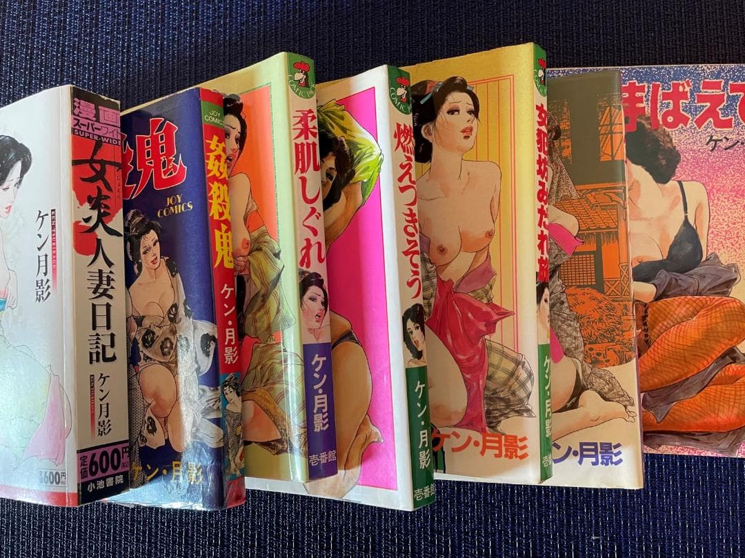 値下げ！【激安】ケン月影 女犯坊みだれ旅他 全7巻まとめセット B6判