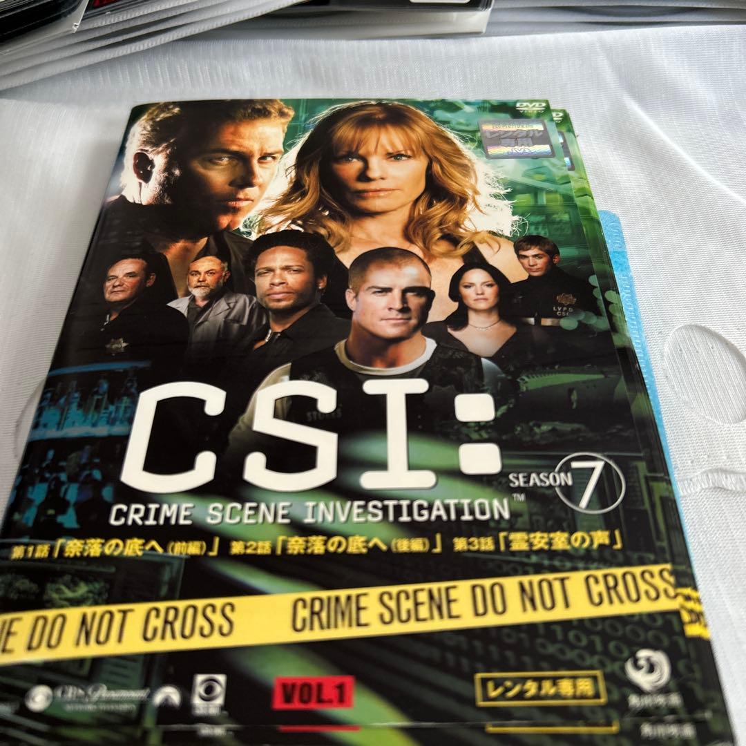 売却済みです！CSI: 科学捜査班 シーズン2 〜15セット　シーズン1は抜け