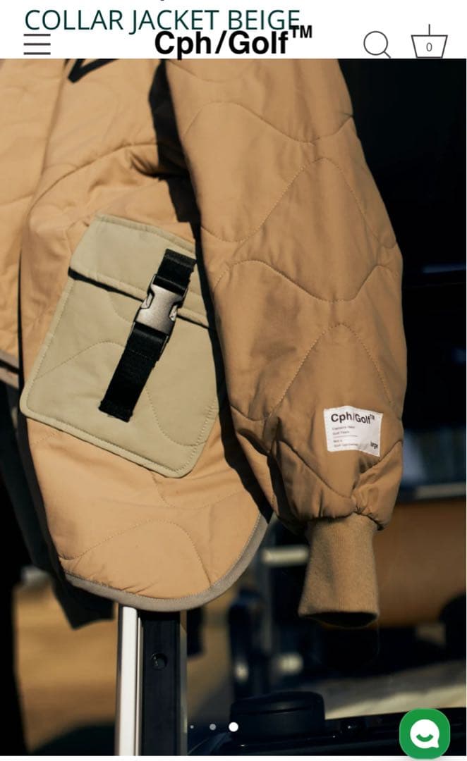 Cph/Golf メンズ セットアップ 中綿 ジャケット パンツ