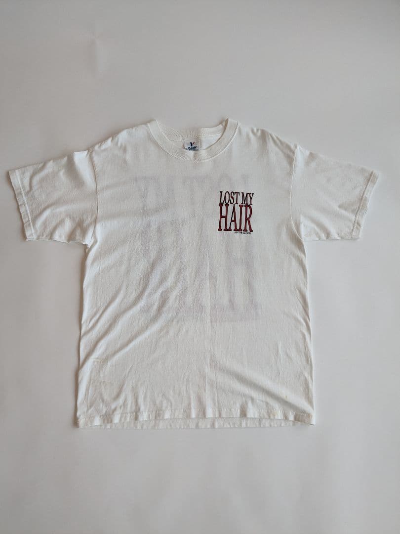 陸上用シャツ LOST MY HAIR 00s good print T