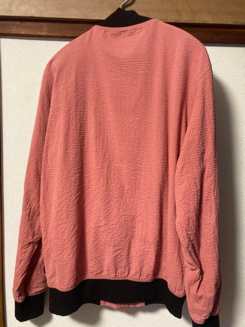 Stussy ピンク ジップアップジャケット