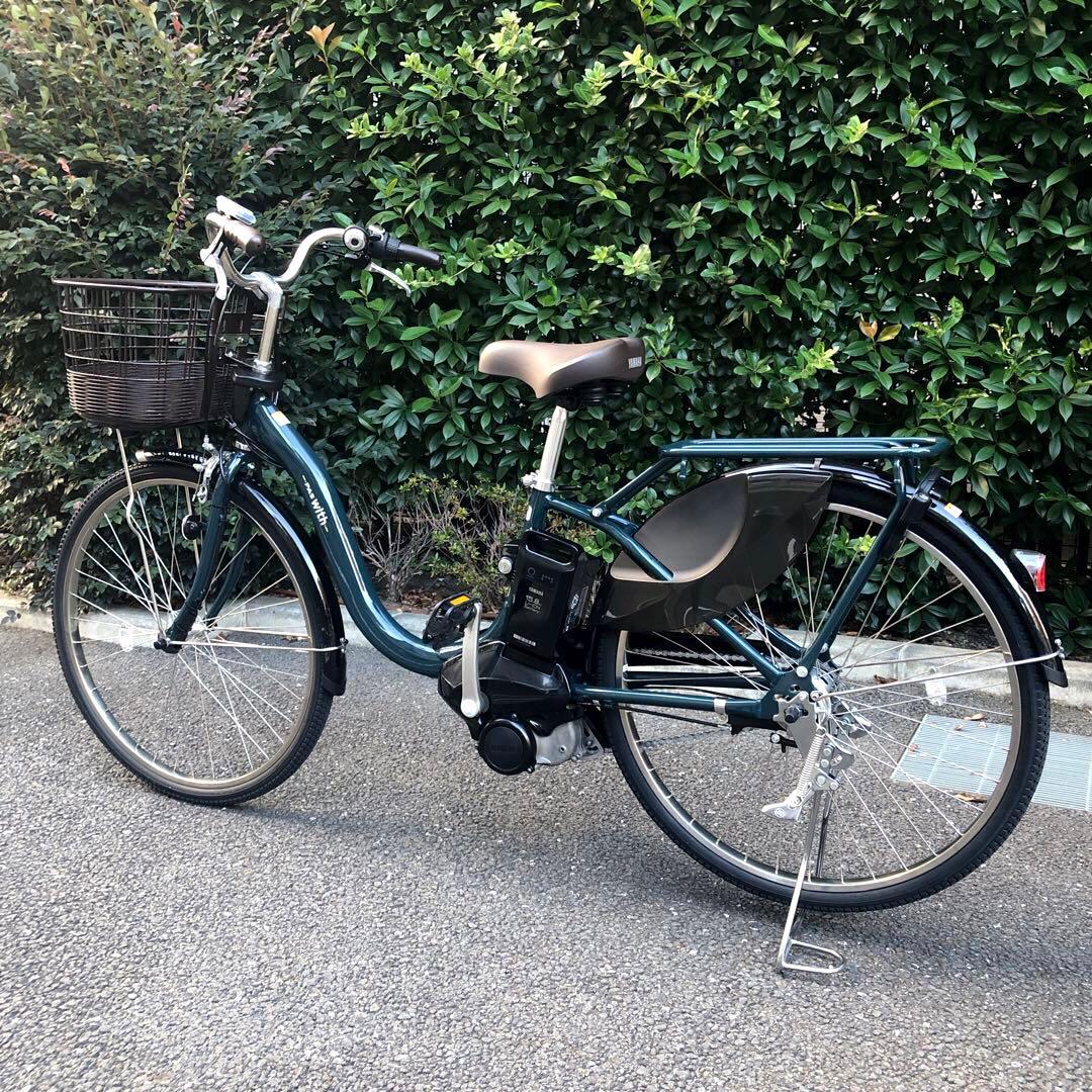 【美品 2024年車】YAMAHA PAS With 現行バッテリー15.8Ah