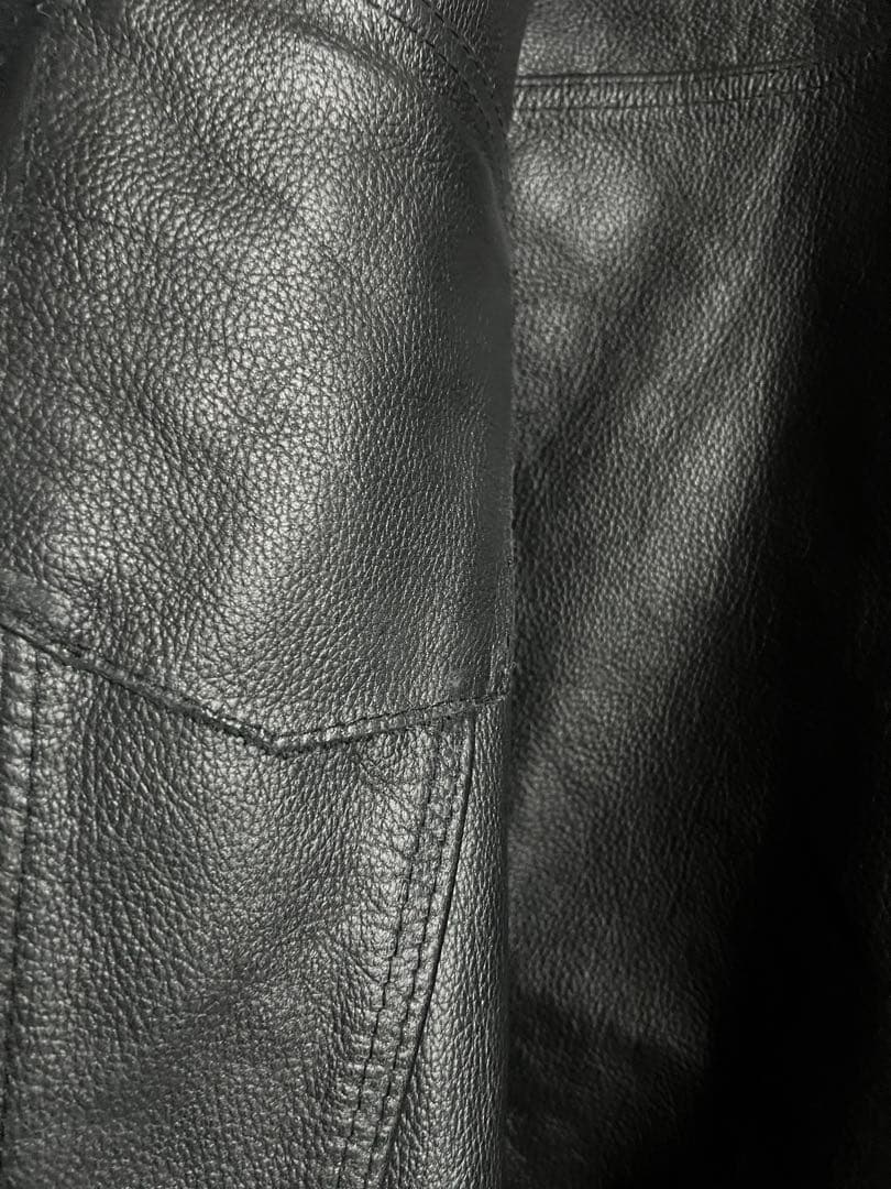 ZARA ORIGINS S-M スエード　レザー　トラッカージャケット　黒