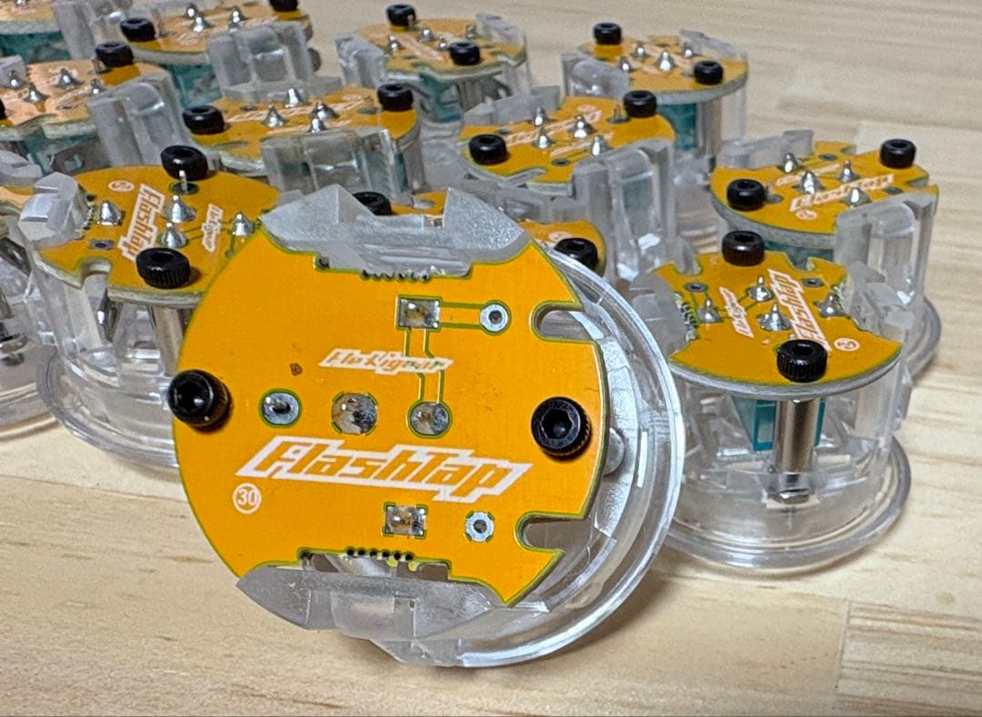 も*つ様 FlashTap ボタン15個セット アケコン レバーレス コントロー