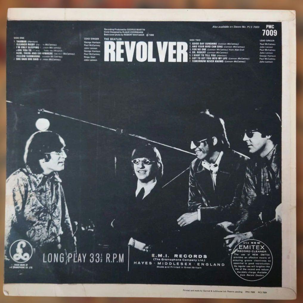 UK盤THE BEATLES REVOLVER
