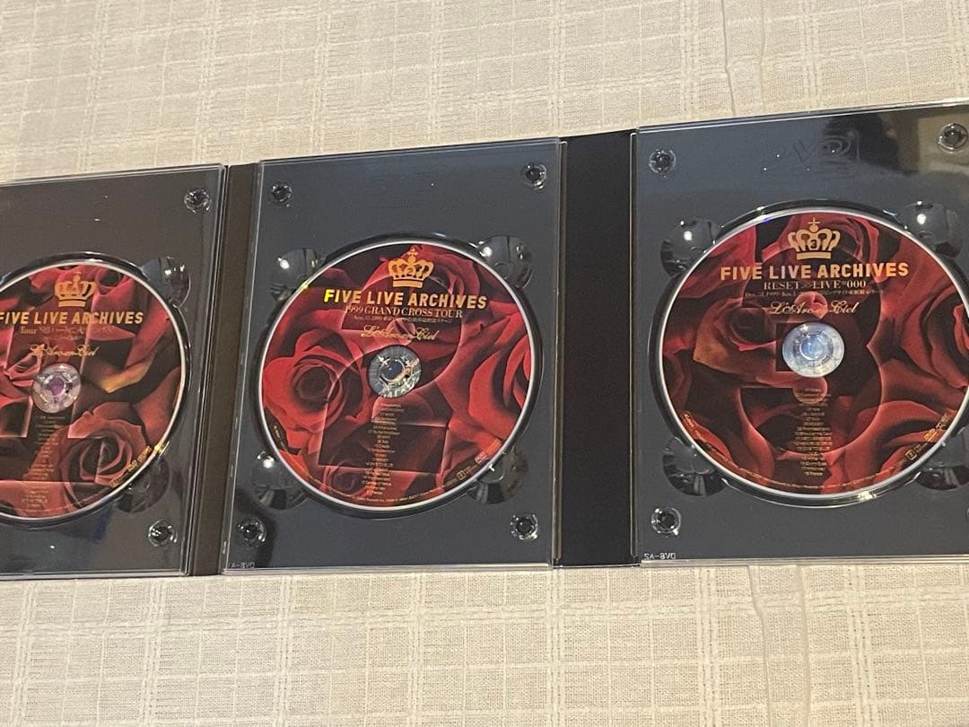 L'Arc～en～Ciel/FIVE LIVE ARCHIVES〈完全生産限定盤