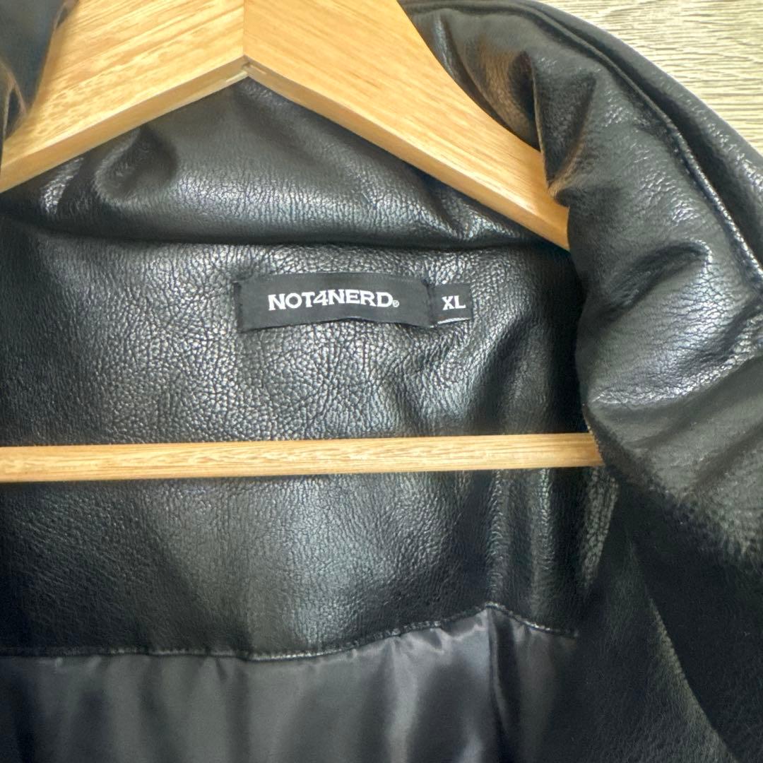 【NOT4NERD】 Panel Stud Puffer Jacket