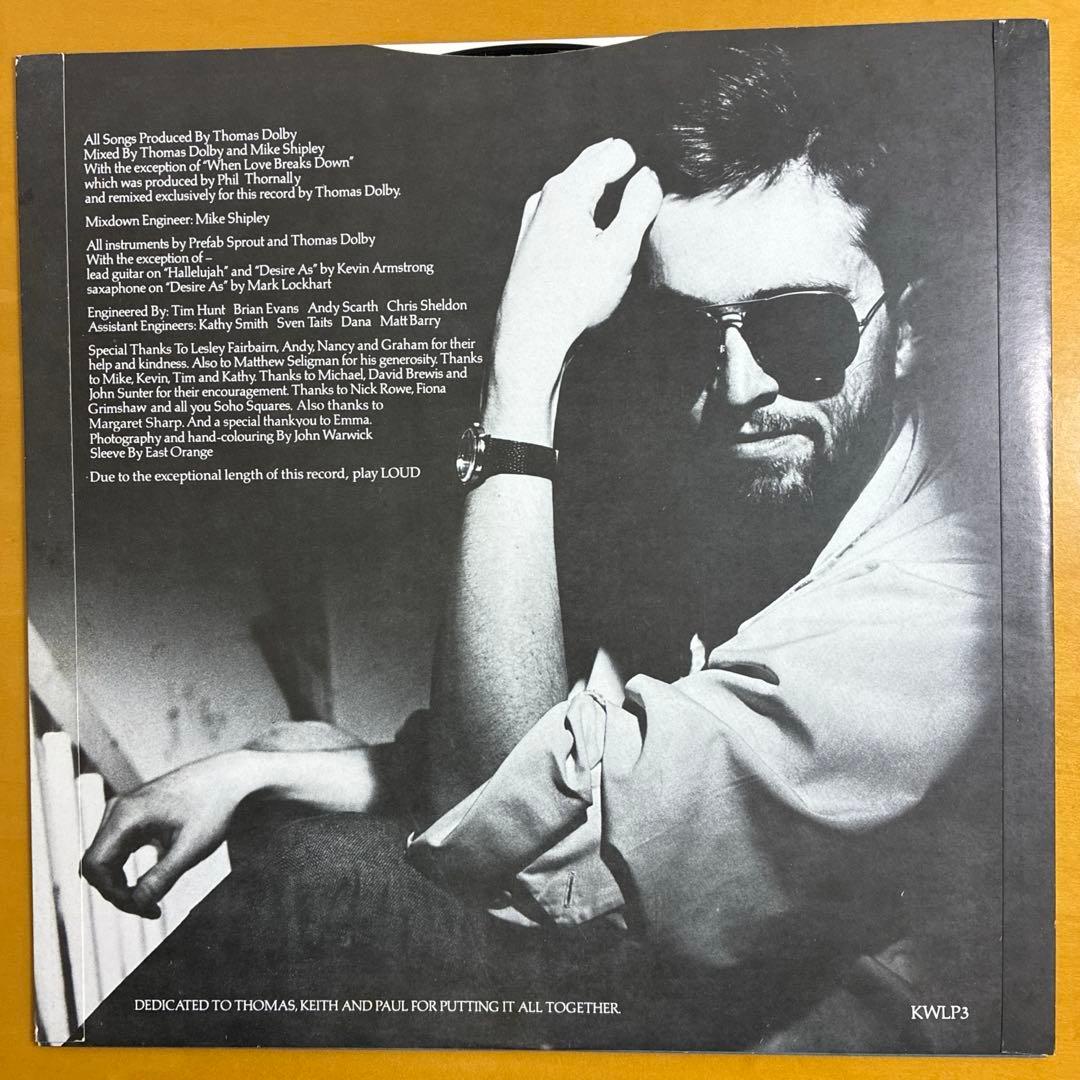 PREFAB SPROUT/ STEVE McQUEEN輸入12inchレコード