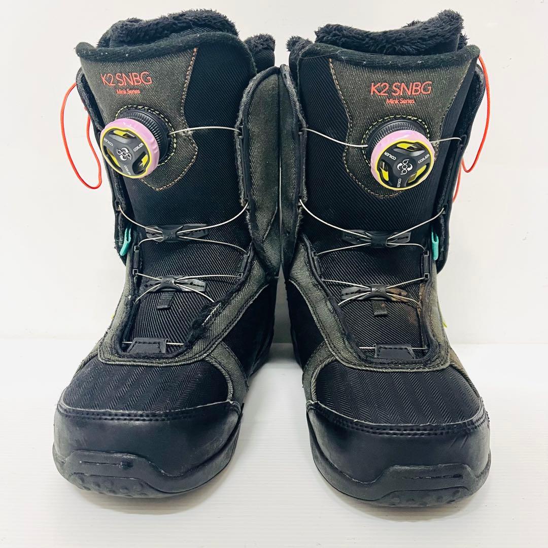 レディース　スノボ3点セット　スノーボード　ROXY ロキシー　K2 ボアブーツ
