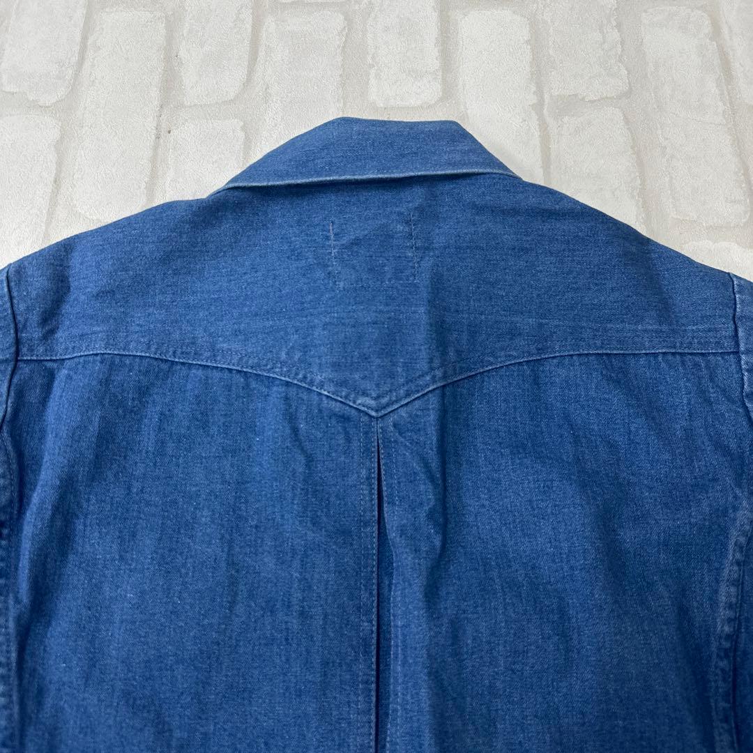 値下げ 90s ラングラー Wrangler デニム ブッシュ ジャケット M