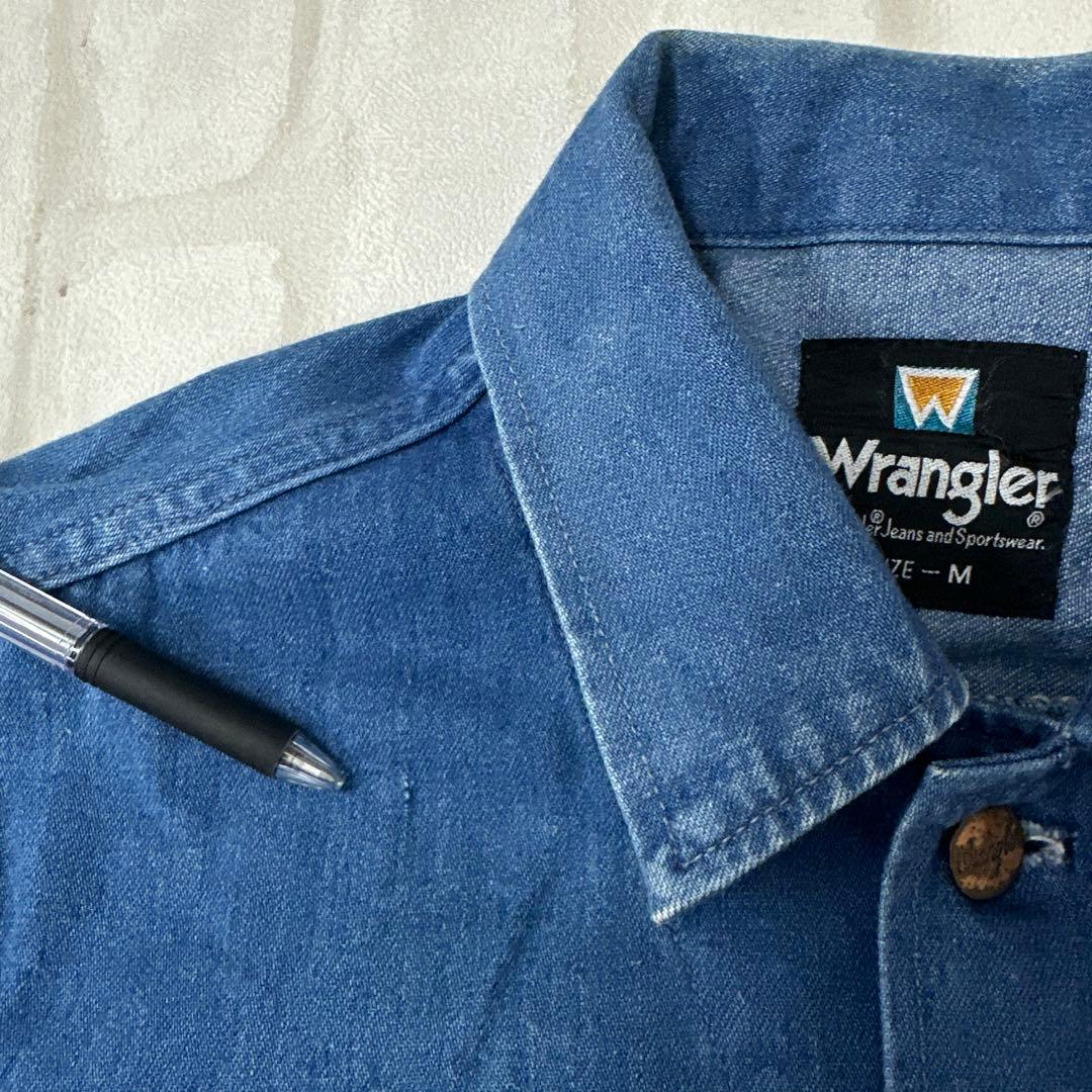 値下げ 90s ラングラー Wrangler デニム ブッシュ ジャケット M