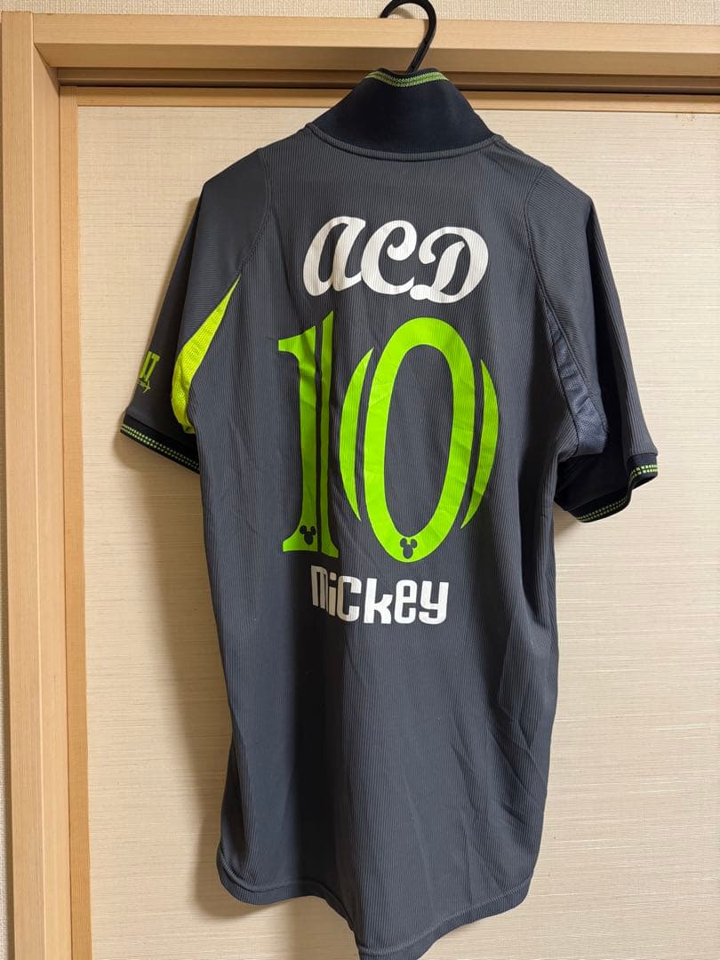 【超貴重】MIZUNO製 AC Disney サッカーシャツ 10番 ディズニー