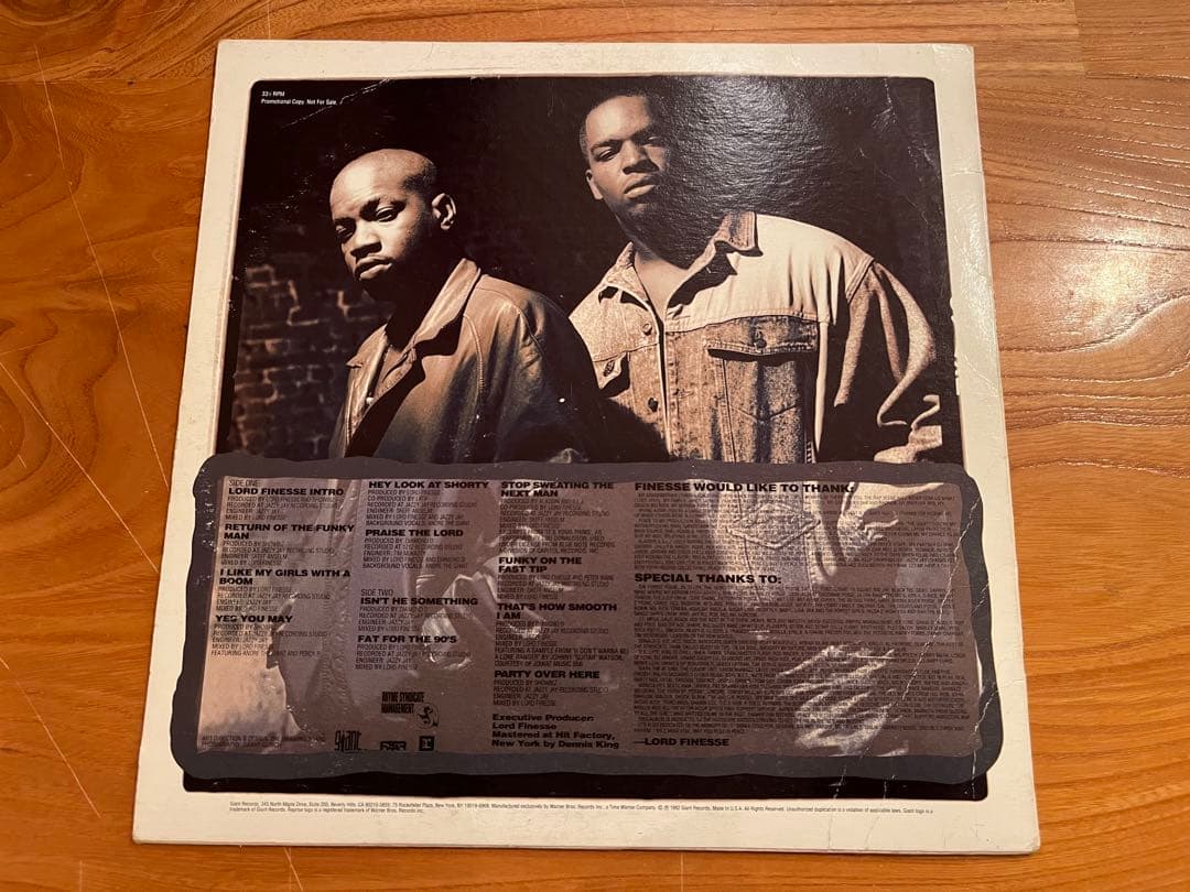 LORD FINESSE アルバム　オリジナル盤