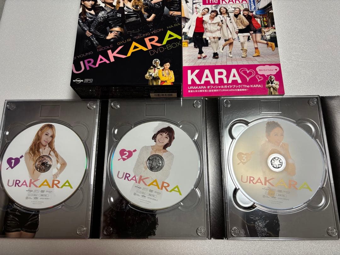 KARA DVD セット　URAKARA 恋するメゾン　K-POP