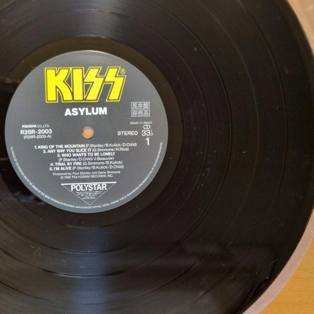 【見本盤】キッス／アサイラム　レコード