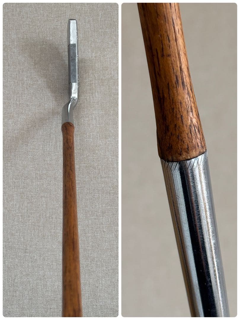希少物！ベン・セイヤーズ BENNY PUTTER パター L字 木製シャフト